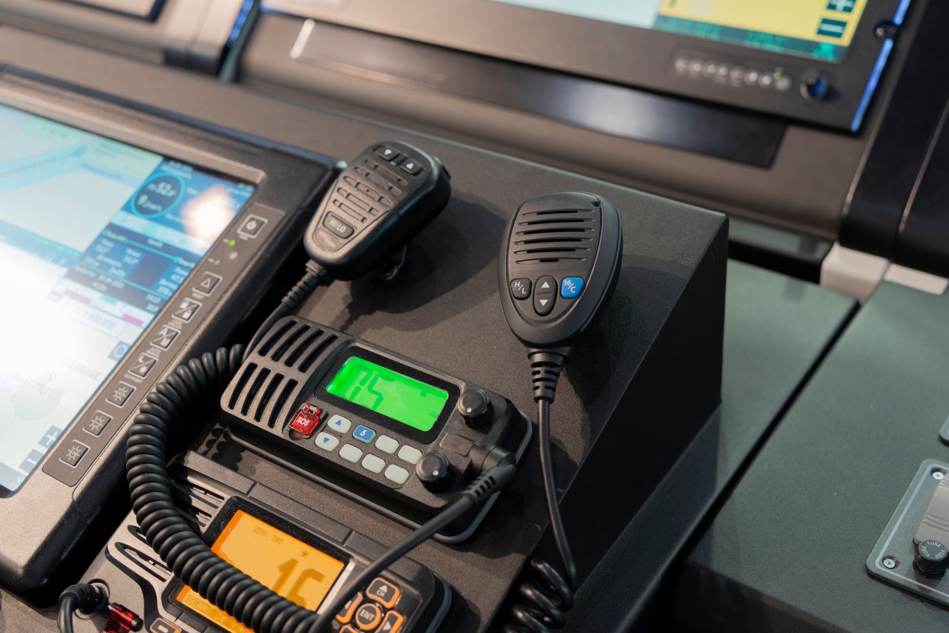 radio equipment on board a vessel